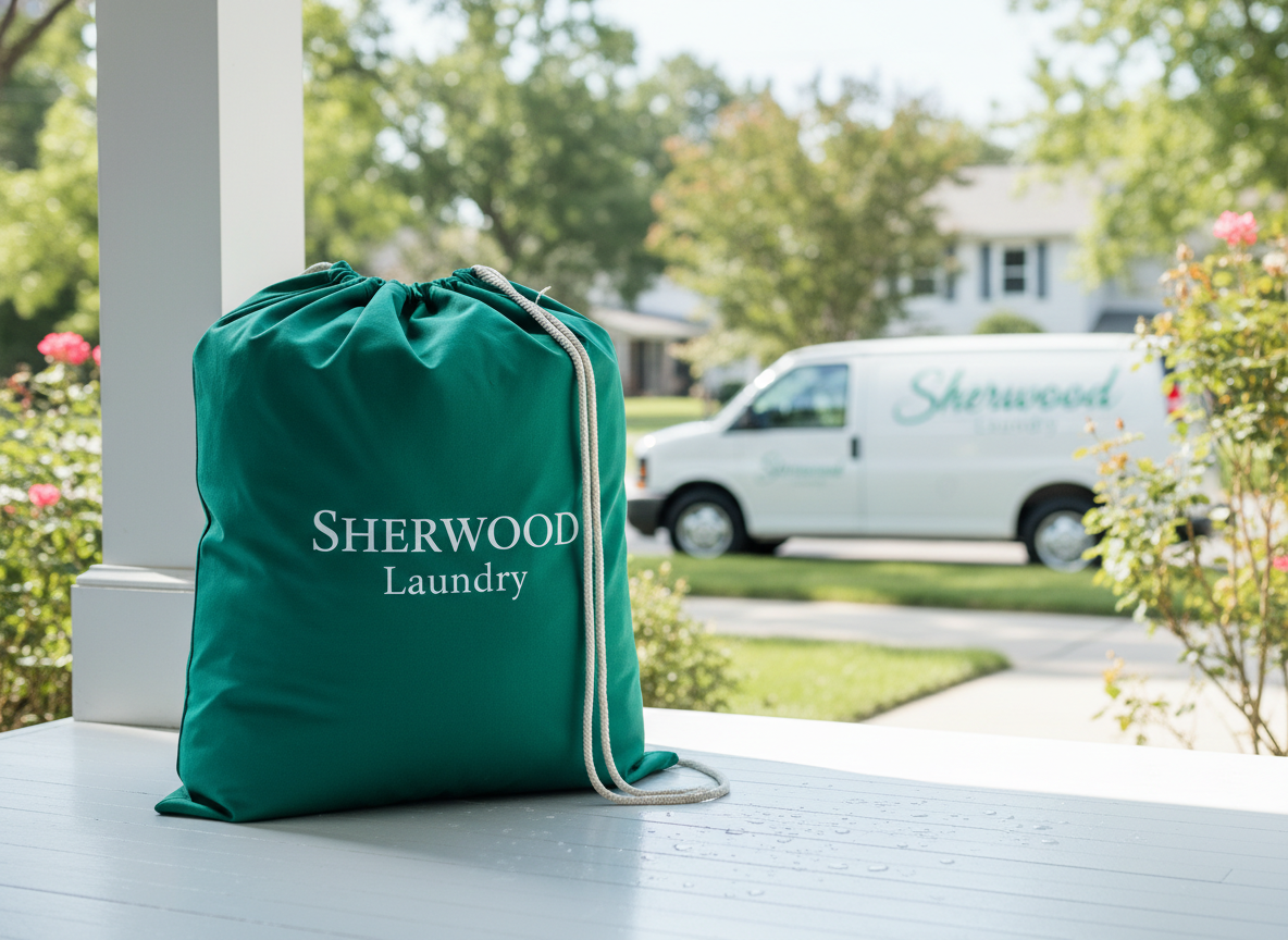 Sherwood Laundry service in action